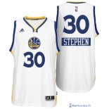 Maillot NBA Pas Cher Noël Golden State Curry 30 Blanc