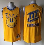 Maillot NBA Pas Cher Golden State Warriors Klay Thompson 11 Jaune