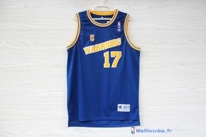 Maillot NBA Pas Cher Golden State Warriors Chris Mullin 17 Bleu