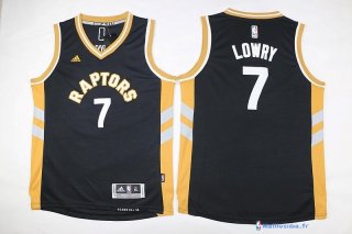 Maillot NBA Pas Cher Toronto Raptors Junior Kyle Lowry 7 Noir