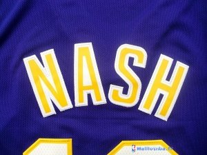 Maillot NBA Pas Cher Los Angeles Lakers Steve Nash 10 Pourpre