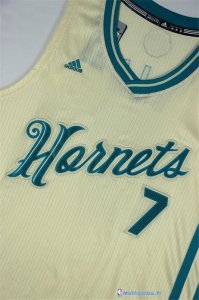 Maillot NBA Pas Cher Noël Charlotte Hornets Lin 7 Blanc