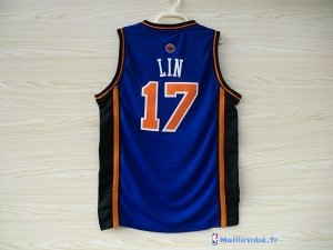 Maillot NBA Pas Cher New York Knicks Jeremy Lin 17 Bleu