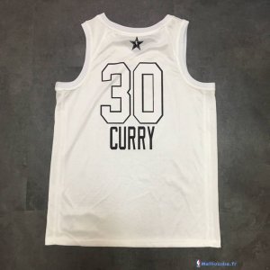 Maillot NBA Pas Cher NBA All Star 2018 Stephen Curry 30 Blanc