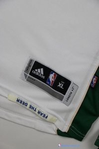 Maillot NBA Pas Cher Milwaukee Bucks Junior Giannis Antetokounmpo 34 Blanc