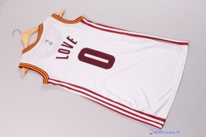 Maillot NBA Pas Cher Cleveland Cavaliers Femme Kevin Love 0 Blanc