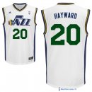 Maillot NBA Pas Cher Utah Jazz Gordon Hayward 20 Blanc