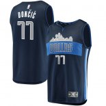 Dallas Mavericks Luka Doncic Fanatics Branded Blue Fast Break Replica Jersey - Statement Edition