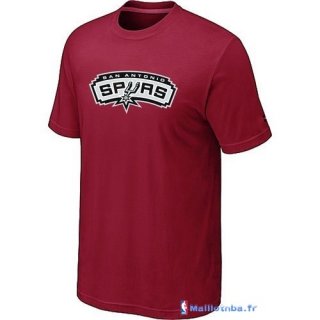 T-Shirt NBA Pas Cher San Antonio Spurs Bordeaux