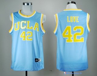 Maillot NCAA Pas Cher UCLA Kevin Love 42 Bleu