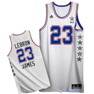 Maillot NBA Pas Cher All Star 2015 LeBron James 23 Blanc