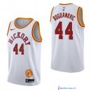 Maillot NBA Pas Cher Indiana Pacers Bojan Bogdanovic 44 Retro Blanc 2017/18