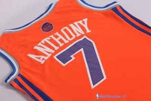 Maillot NBA Pas Cher New York Knicks Femme Carmelo Anthony 7 Orange