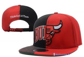 Bonnet NBA Chicago Bulls 2016 Noir Rouge 14