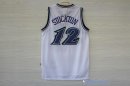 Maillot NBA Pas Cher Utah Jazz John Stockton 12 Blanc