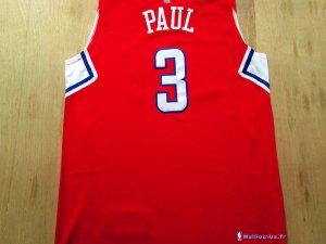 Maillot NBA Pas Cher Los Angeles Clippers Chris Paul 3 Rouge