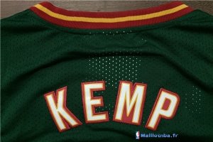 Maillot NBA Pas Cher Seattle Supersonics Shawn Kemp 40 Retro Vert