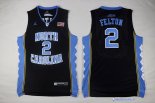 Maillot NCAA Pas Cher North Carolina Raymond Felton 2 Noir