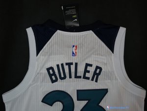 Maillot NBA Pas Cher Minnesota Timberwolves Jimmy Butler 23 Blanc 2017/18