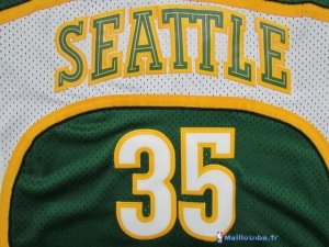 Maillot NBA Pas Cher Seattle Supersonics Kevin Durant 35 Vert