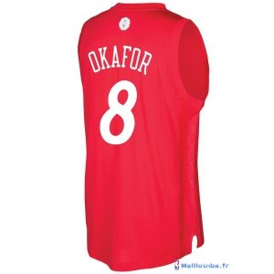 Maillot NBA Pas Cher Noël Philadelphi Sixers Jahlil Okafor 8 Rouge