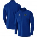 Golden State Warriors Nike Royal Element Logo Performance Half-Zip Pullover Jacket