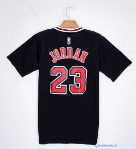 Maillot NBA Pas Cher Chicago Bulls Michael Jordan 23 Noir MC