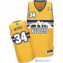 Maillot NBA Pas Cher Denver Nuggets JaVale McGee 34 Jaune