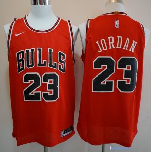 Maillot NBA Pas Cher Chicago Bulls Michael Jordan 23 Rouge Icon 2017/18