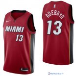 Maillot NBA Pas Cher Miami Heat Bam Adebayo 13 Rouge Statement 2017/18