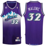 Maillot NBA Pas Cher Utah Jazz Karl Malone 32 Pourpre