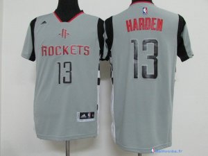 Maillot NBA Pas Cher Houston Rockets James Harden 13 Gris MC