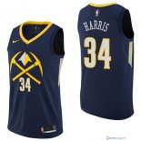 Maillot NBA Pas Cher Denver Nuggets Devin Harris 34 Nike Marine Ville 2017/18