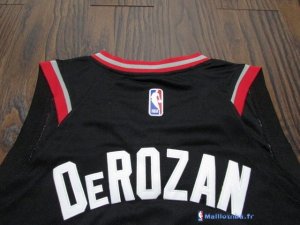 Maillot NBA Pas Cher Toronto Raptors DeMar DeRozan 10 Noir 2017/18