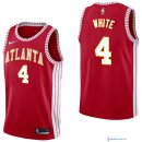 Maillot NBA Pas Cher Atlanta Hawks Andrew White 4 Retro Rouge 2017/18