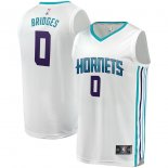 Charlotte Hornets Miles Bridges Fanatics Branded White Fast Break Replica Player Jersey - Association Edition
