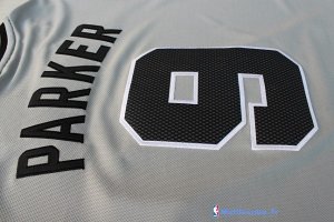 Maillot NBA Pas Cher Noël San Antonio Spurs Parker 9 Gris