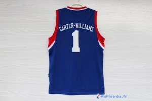 Maillot NBA Pas Cher Philadelphia Sixers Michael Carter Williams 1 Bleu