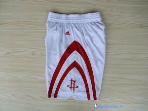 Pantalon NBA Pas Cher Houston Rockets Blanc