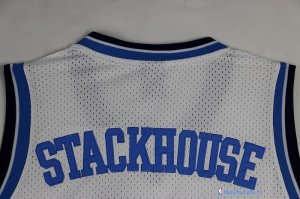 Maillot NCAA Pas Cher North Carolina Jerry Stackhouse 42 Blanc