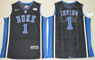 Maillot NCAA Pas Cher Duke Kyrie Irving 1 Noir