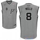 Maillot NBA Pas Cher San Antonio Spurs Patty Mills 8 Gris