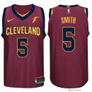 Maillot NBA Pas Cher Cleveland Cavaliers JR. Smith 5 Rouge 2017/18