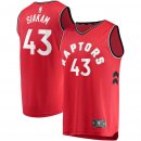 Toronto Raptors Pascal Siakam Fanatics Branded Red 2019/20 Fast Break Replica Player Jersey - Icon Edition