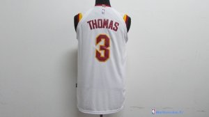 Maillot NBA Pas Cher Cleveland Cavaliers Isaiah Thomas 3 Blanc 2017/18