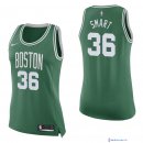 Maillot NBA Pas Cher Boston Celtics Femme Marcus Smart 36 Vert Icon 2017/18