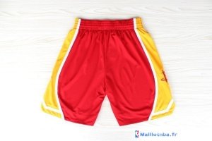 Pantalon NBA Pas Cher Houston Rockets Retro Rouge