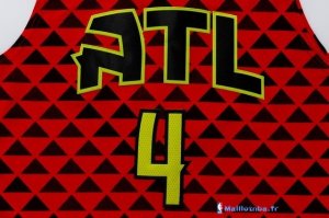 Maillot NBA Pas Cher Atlanta Hawks Paul Millsap 4 Rouge