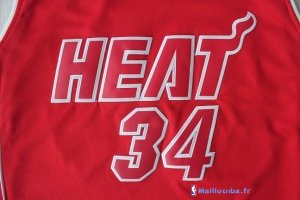Maillot NBA Pas Cher Noël Rouge Miami Heat Allen 34