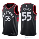 Maillot NBA Pas Cher Toronto Raptors Delon Wright 55 Noir Statement 2017/18